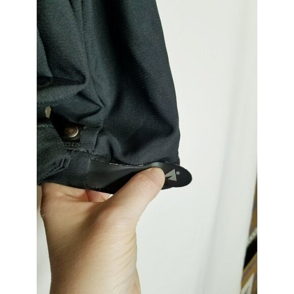 EMS Black Full Zip Hiking Outdoors Athletic Jacket Womens Size Large Softshell - Picture 6 of 12